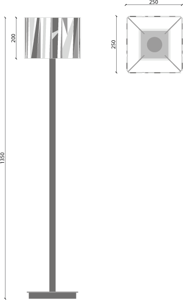 Cube Floor Lamp